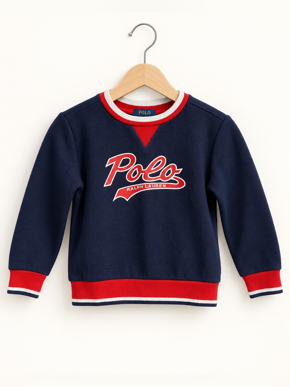 Polo Ralph Lauren Boys Logo Sweatshirt 3T Navy